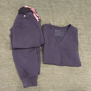 Figs XXS set Charcoal